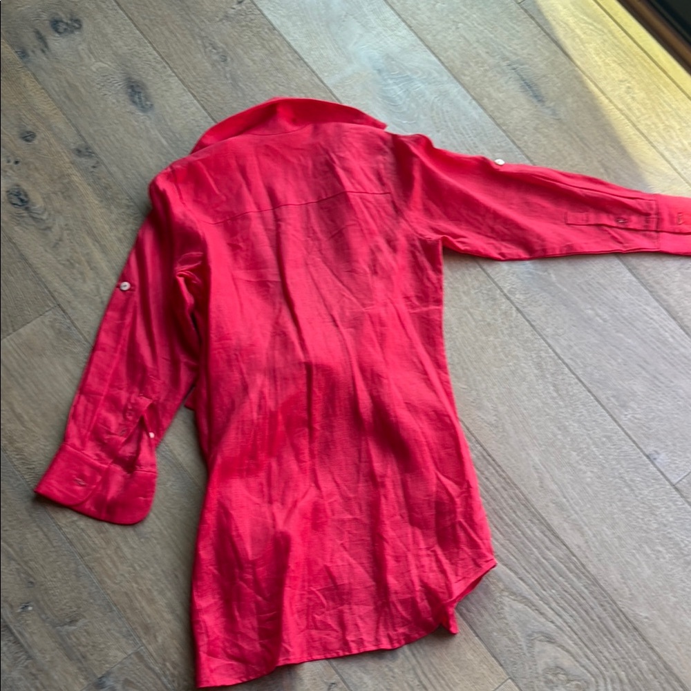 Red Women's Jacket - Picture 4 of 4